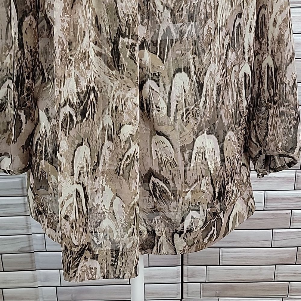 Jennifer Lopez sheer blouse Size S - Picture 3 of 11